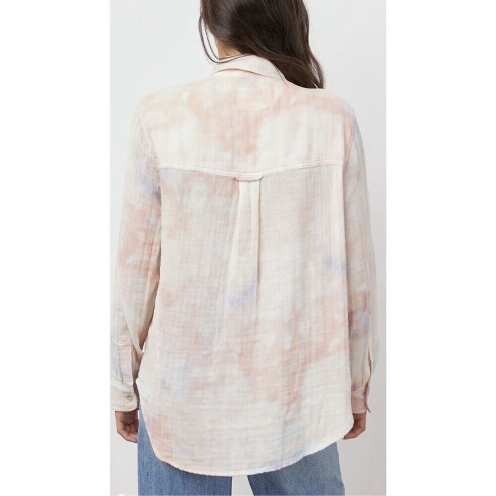 Rails Ellis Daybreak Small Tie-Dye Button-Down Sh… - image 6
